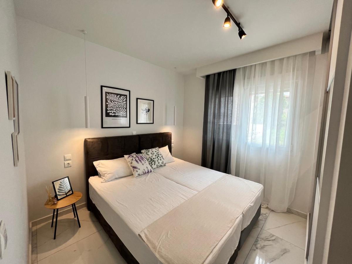 Beachfront Villa Athina Vergia Exteriér fotografie