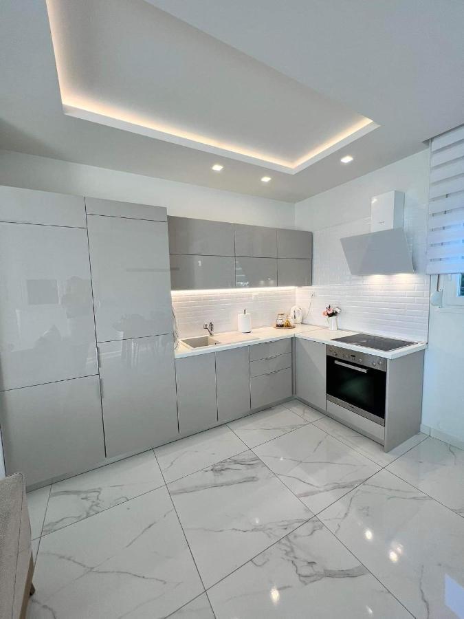 Beachfront Villa Athina Vergia Exteriér fotografie