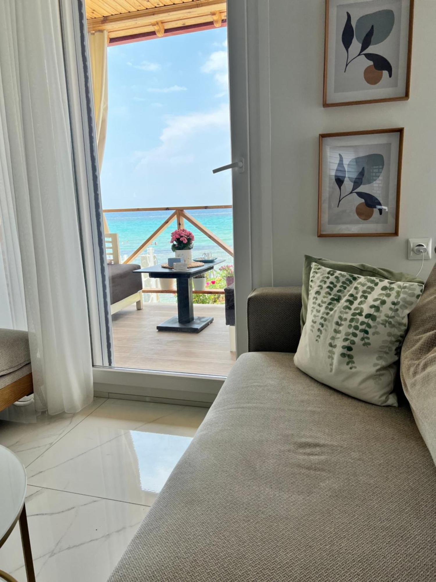 Beachfront Villa Athina Vergia Exteriér fotografie