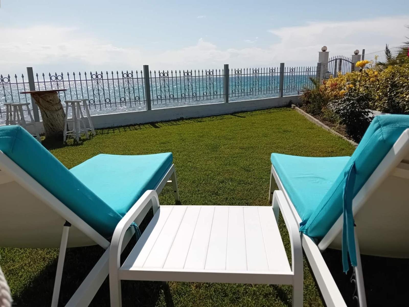 Beachfront Villa Athina Vergia Exteriér fotografie